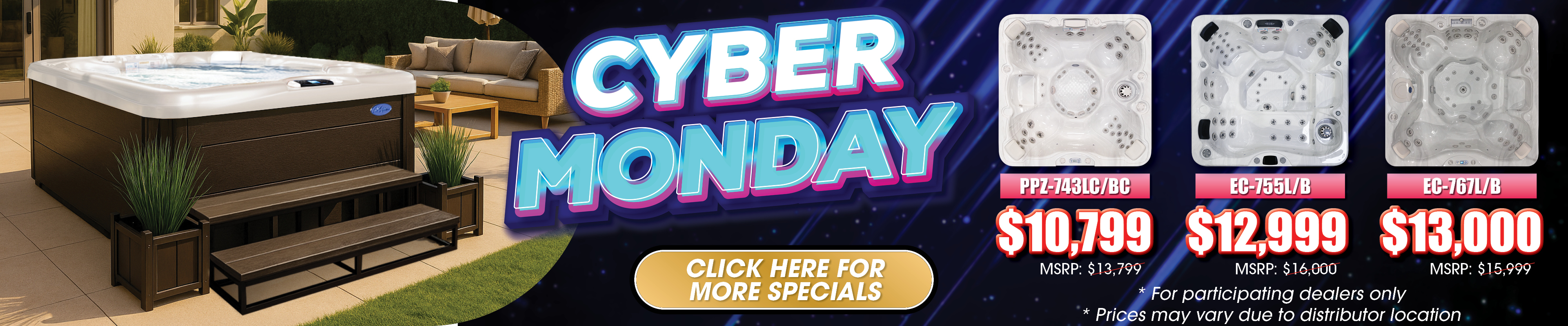 Calspas hot tub being used in a family setting - Sun Valley