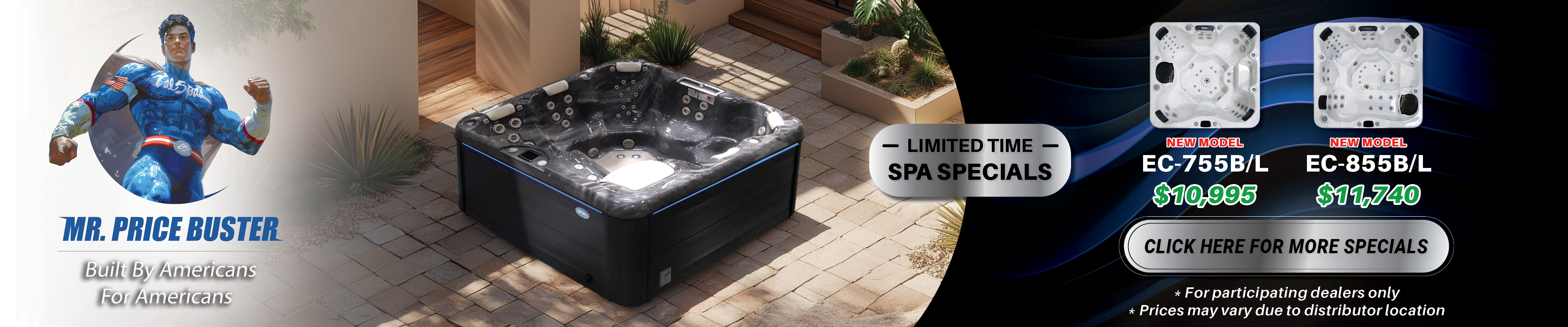 Calspas hot tub being used in a family setting - Sun Valley